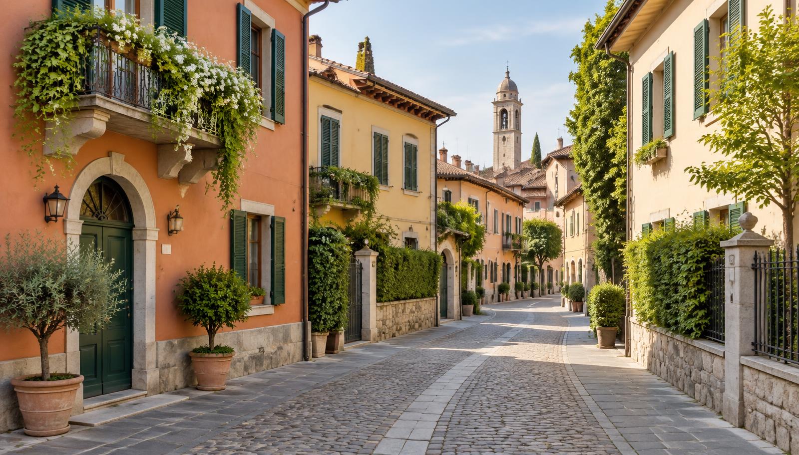 Quartiere residenziale di Roma